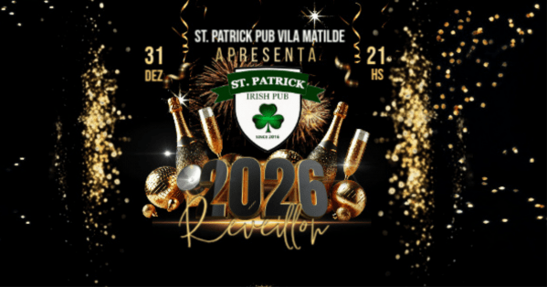 Imagem do evento Réveillon 2026 St, Patrick Pub Vila Matilde
