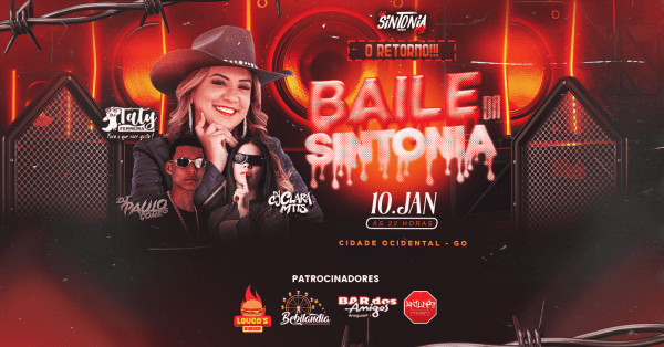 Imagem do evento BAILE DA SINTONIA - O RETORNO