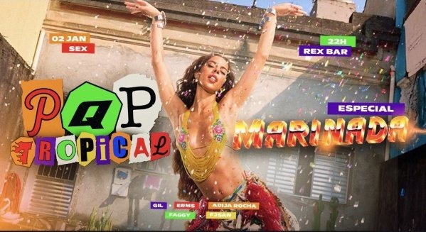 Imagem do evento PQP Tropical - Especial Marinada