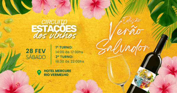 Imagem do evento Circuito Estações dos Vinhos - Edição Verão