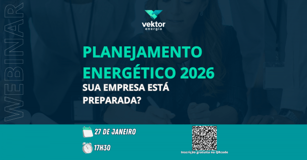 Imagem do evento Planejamento Energético 2026 - Sua empresa está preparada? - Webinar Vektor