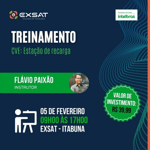 Imagem do evento Treinamento CVE: Estação de recarga
