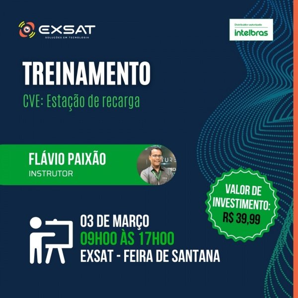 Imagem do evento Treinamento CVE: Estação de recarga