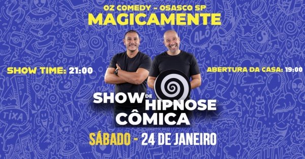 Imagem do evento MAGICAMENTE EM OSASCO - STAND UP COMEDY   