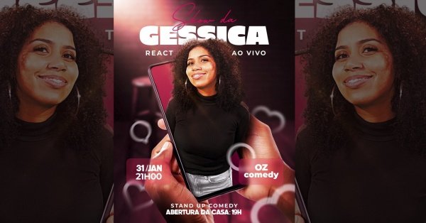 Imagem do evento GÉSSICA FERREIRA - STAND UP COMEDY