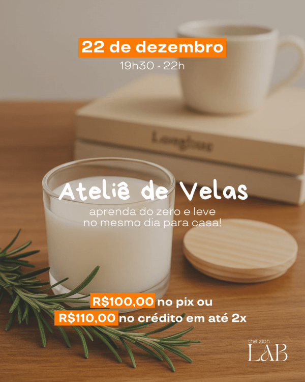 Imagem do evento Atêlie de Velas - 22/12