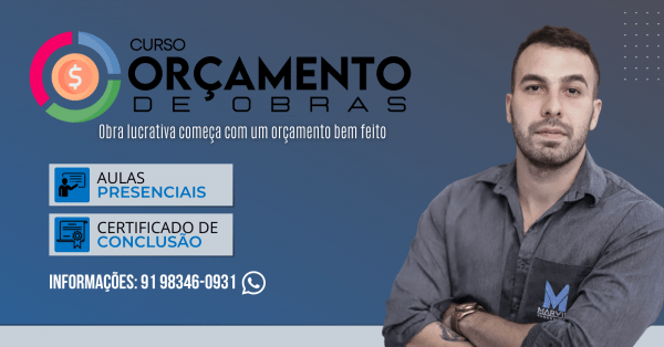 Imagem do evento CURSO ORÇAMENTO DE OBRAS