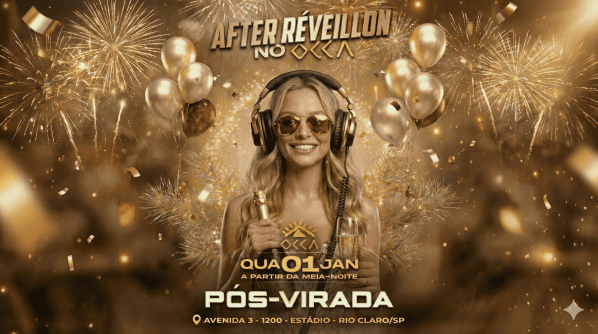 Imagem do evento VIRADA DO OCCA | Réveillon 2026 - 31/12 - 01/01