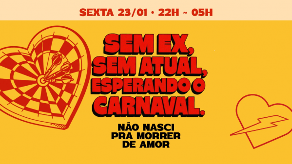 Imagem do evento NÃO NASCI PRA MORRER DE AMOR ESPERANDO O CARNAVAL 23.01 · MEOW MAISON