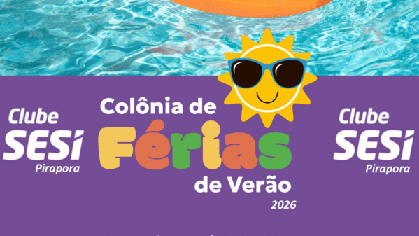 Imagem do evento COLÔNIA DE FÉRIAS DE VERÃO - CLUBE SESI PIRAPORA