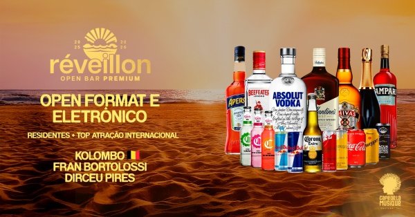Imagem do evento Réveillon Cafe de la Musique Open Bar