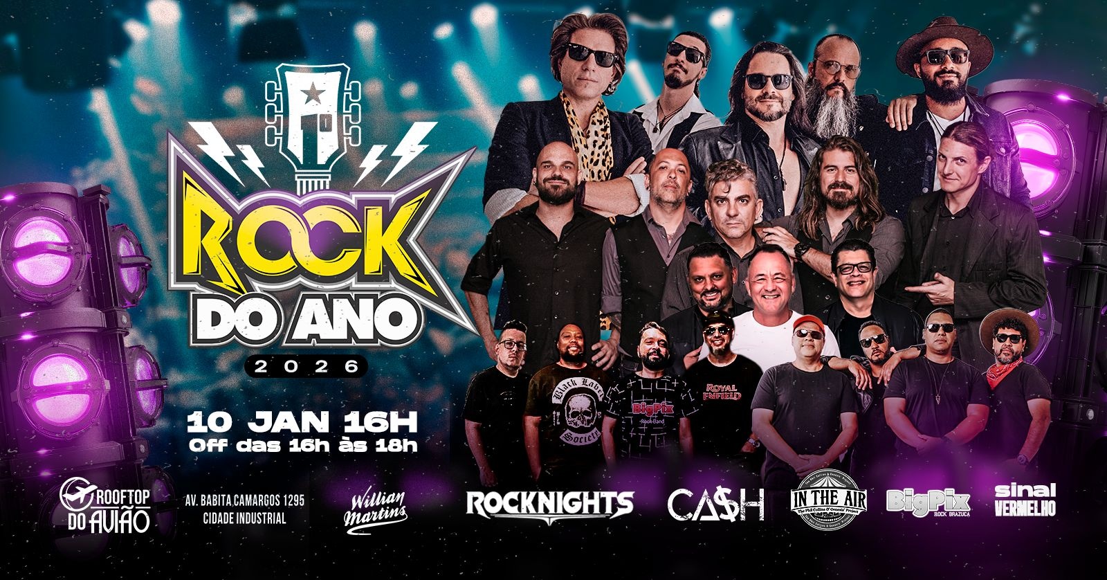 PRIMEIRO ROCK DO ANO