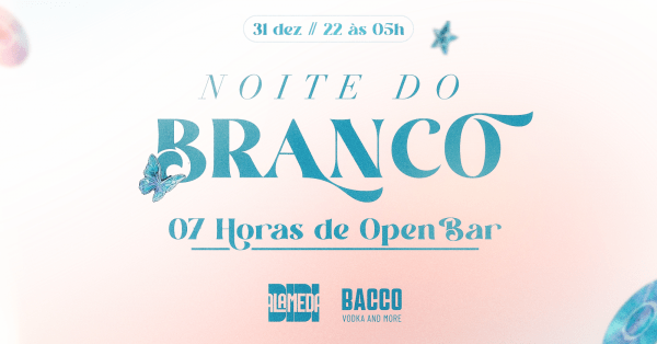 Imagem do evento NOITE DO BRANCO // 2026