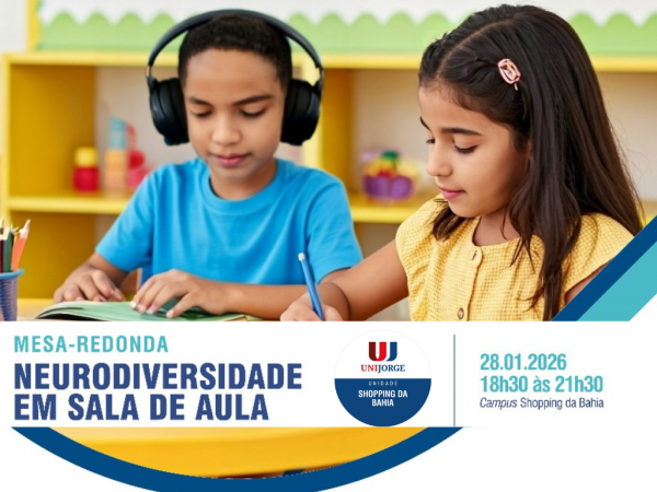 Imagem do evento Mesa Redonda: Neurodiversidade em Sala de Aula