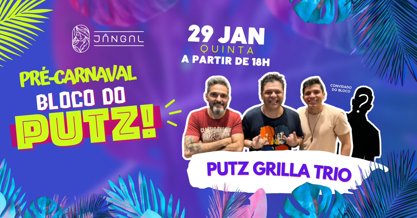 BLOCO DO PUTZ *29/01/2026 - Belo Horizonte, MG