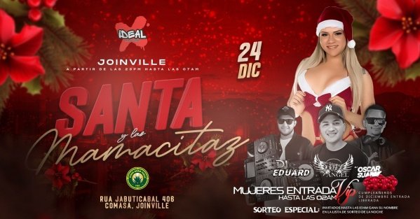 Imagem do evento SANTA Y LAS MAMACITAS - 24 DE DICIEMBRE