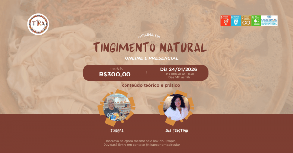 Imagem do evento Oficina de Tingimento Natural