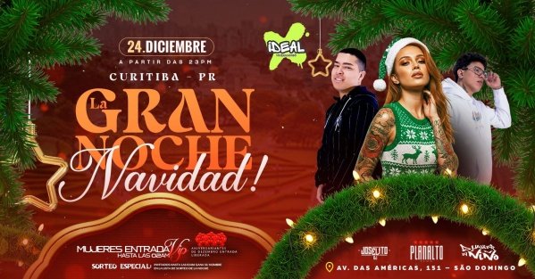 Imagem do evento LA GRAN NOCHE DE NAVIDAD - 24 DE DICIEMBRE