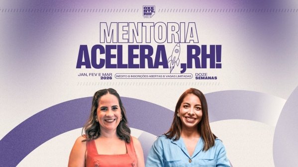 Imagem do evento Mentoria Aceleraí,RH! [1ª edição]