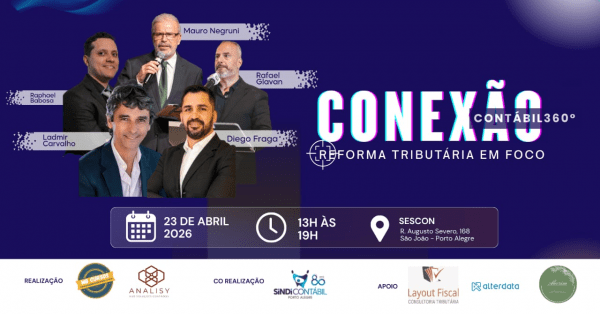 Imagem do evento 1º CONEXÃO CONTÁBIL 360º: REFORMA TRIBUTÁRIA EM FOCO
