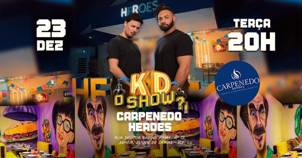 Imagem do evento KWESNY E DANIEL LOPES - SHOW DE COMÉDIA EM XERÉM!