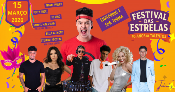 Imagem do evento Festival das Estrelas - 10 anos de Talentos
