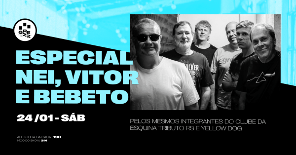 Imagem do evento ESPECIAL NEI LISBOA, VITOR RAMIL E BEBETO ALVES | GREZZ