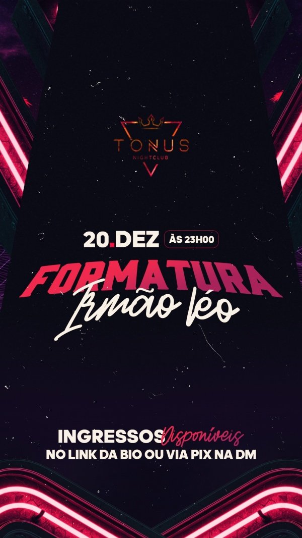 Imagem do evento FORMATURA IRMÃO LÉO