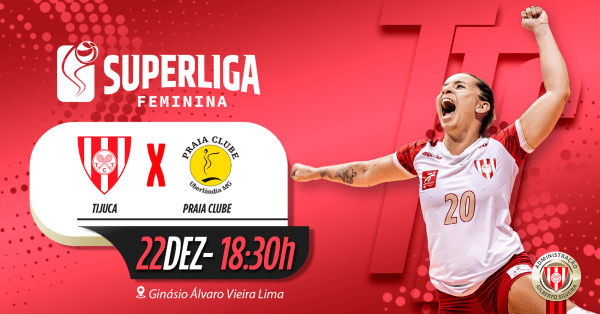 Imagem do evento Tijuca Tênis Clube x Praia Clube - 11ª rodada da Superliga