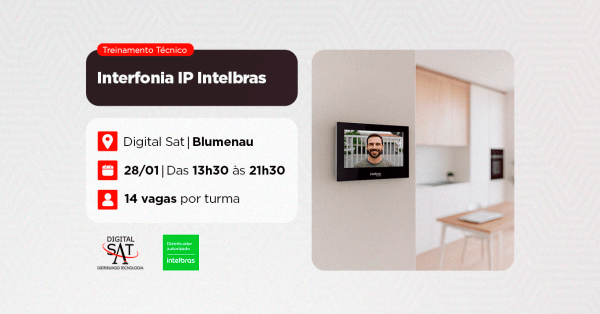Imagem do evento Treinamento Técnico - Interfonia IP | Blumenau