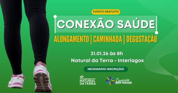 Imagem do evento CONEXÃO SAÚDE: ALONGAMENTO | CAMINHADA | ZUMBA - EVENTO GRATUITO