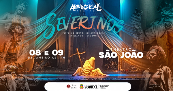 Imagem do evento Espetáculo SEVERINOS - 08 e 09 de Janeiro às 19h