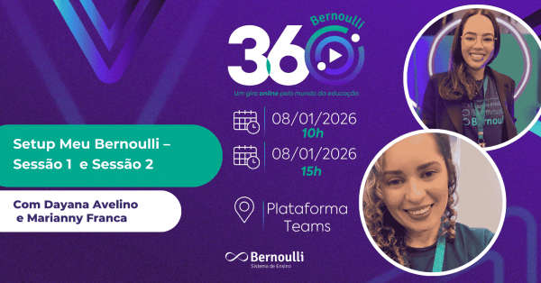 Imagem do evento Setup Meu Bernoulli Sessão 1 e Sessão 2