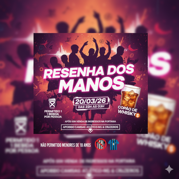 Imagem do evento Resenha dos manos