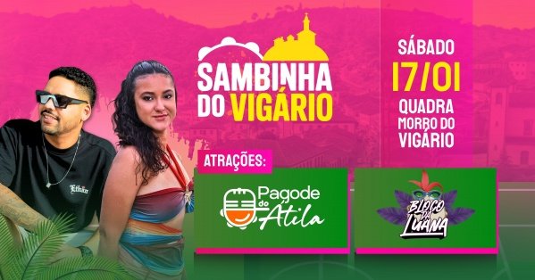 Imagem do evento SAMBINHA DO VIGÁRIO
