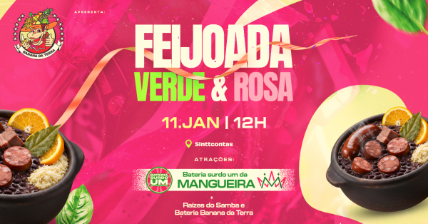 Imagem do evento Feijoada Verde & Rosa