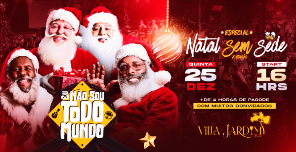Imagem do evento ESPECIAL - 2ª EDIÇÃO NATAL SEM SEDE