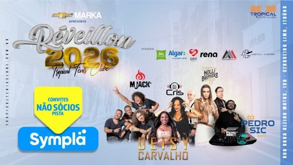 Imagem do evento Réveillon Tropical Tênis Clube 2026