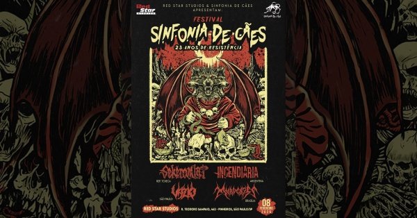 Imagem do evento Festival Sinfonia de Cães - 23 Anos de Resistência