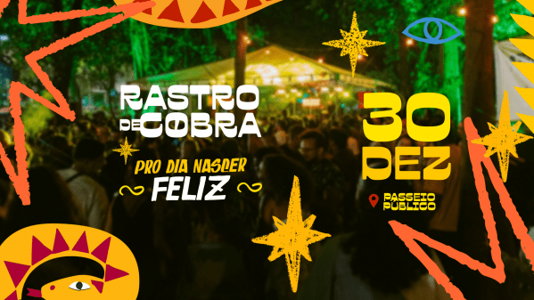 Imagem do evento Rastro de Cobra :: Pré Réveillon :: Pro dia nascer Feliz