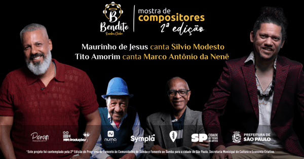 Imagem do evento 2ª Mostra de Compositores - Maurinho de Jesus canta Silvio Modesto / Tito Amorim Canta Marco Antonio