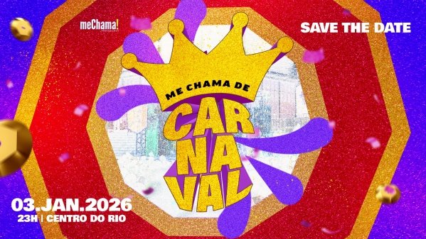 Imagem do evento ME CHAMA DE CARNAVAL - VEM PRO BLOCO
