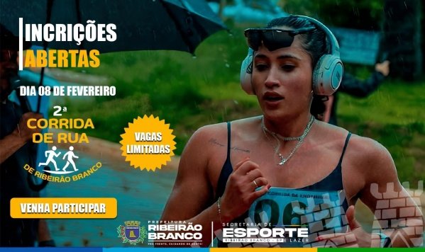 Imagem do evento CORRIDA DE RUA DE RIBEIRÃO BRANCO 2026