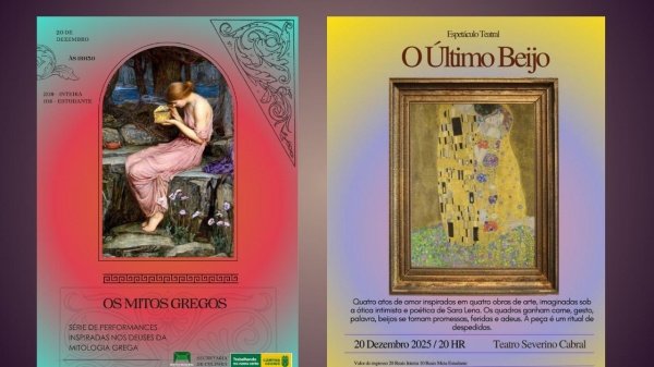 Imagem do evento Os Mitos Gregos & O Último Beijo.