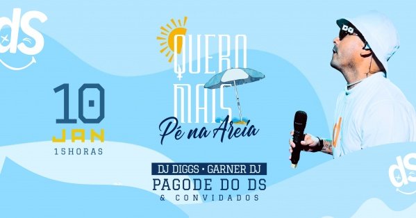 Imagem do evento Quero Mais - Pé na Areia