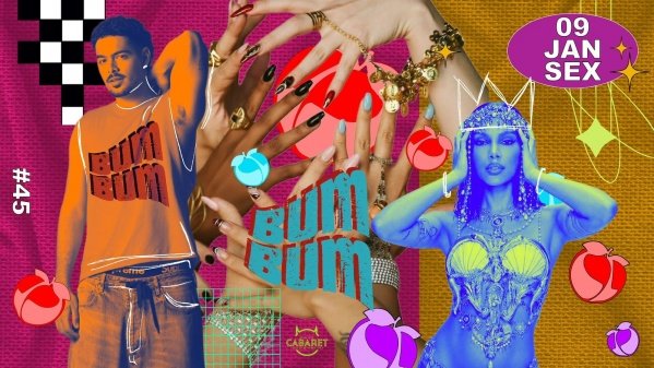 Imagem do evento BUMBUM // SEXTA - 09.01 // CABARET POA
