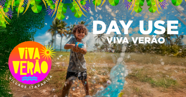 Imagem do evento DAY USE PÉ NA AREIA - DOMINGO