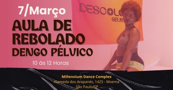 Imagem do evento Descolonize Seus Quadris - Dengo Pélvico - São Paulo 2026