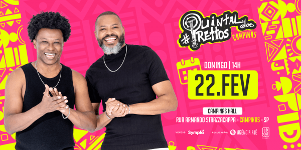 Imagem do evento QUINTAL DOS PRETTOS CAMPINAS