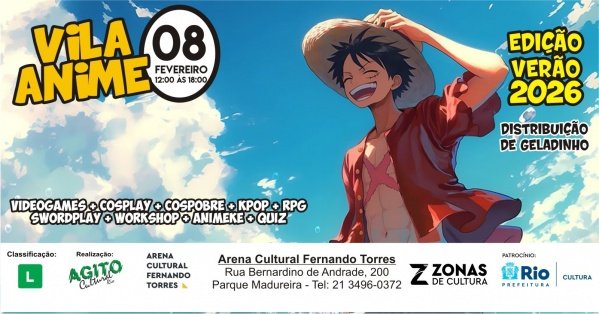 Imagem do evento VILA ANIME | VERÃO 2026